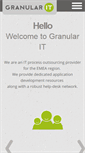 Mobile Screenshot of granularit.com